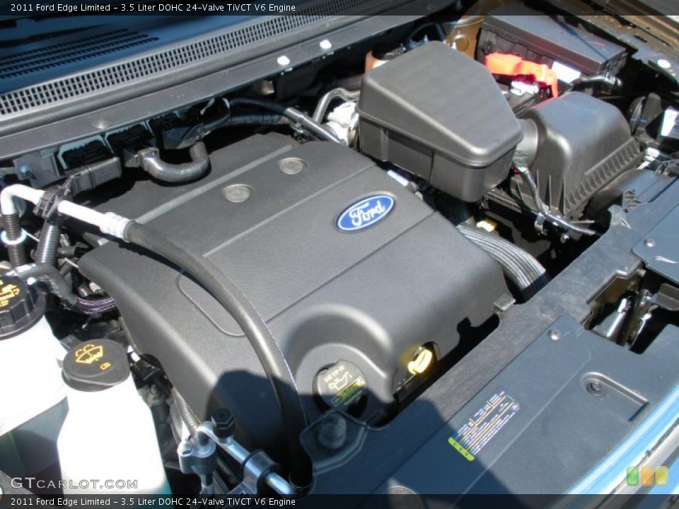 3.5 Liter DOHC 24-Valve TiVCT V6 Engine for the 2011 Ford Edge #37691922