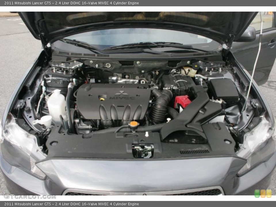 2.4 Liter DOHC 16-Valve MIVEC 4 Cylinder Engine for the 2011 Mitsubishi Lancer #37696258