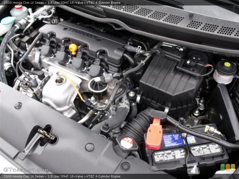 1.8 Liter SOHC 16-Valve i-VTEC 4 Cylinder Engine for the 2009 Honda Civic #37724987