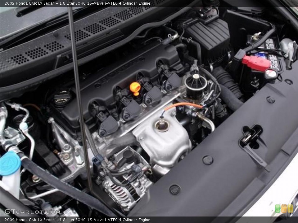 1.8 Liter SOHC 16-Valve i-VTEC 4 Cylinder Engine for the 2009 Honda Civic #37725003