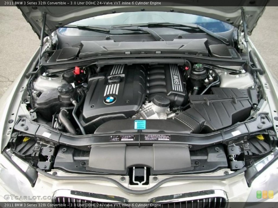 3.0 Liter DOHC 24-Valve VVT Inline 6 Cylinder Engine for the 2011 BMW 3 Series #37742910