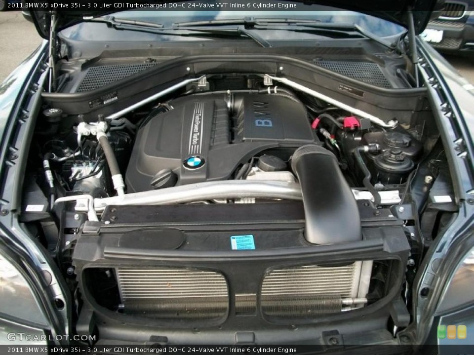 3.0 Liter GDI Turbocharged DOHC 24-Valve VVT Inline 6 Cylinder Engine for the 2011 BMW X5 #37743460