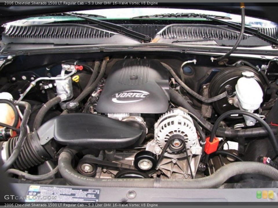 5.3 Liter OHV 16-Valve Vortec V8 Engine for the 2006 Chevrolet Silverado 1500 #37745786