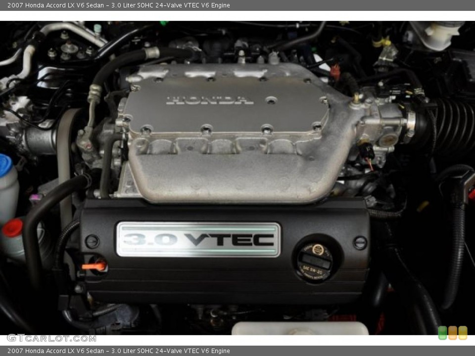 3.0 Liter SOHC 24-Valve VTEC V6 Engine for the 2007 Honda Accord #37747506