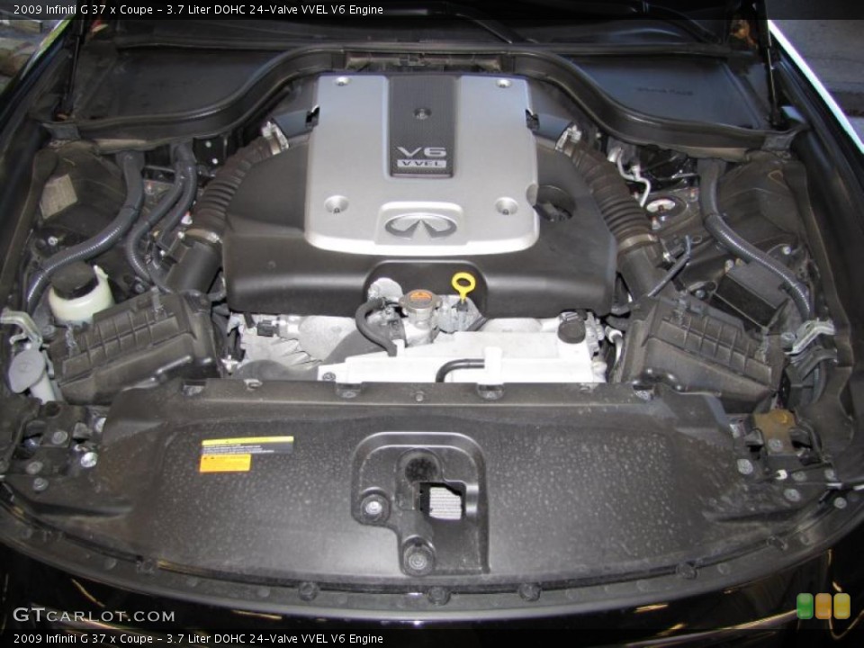 3.7 Liter DOHC 24-Valve VVEL V6 Engine for the 2009 Infiniti G #37757762