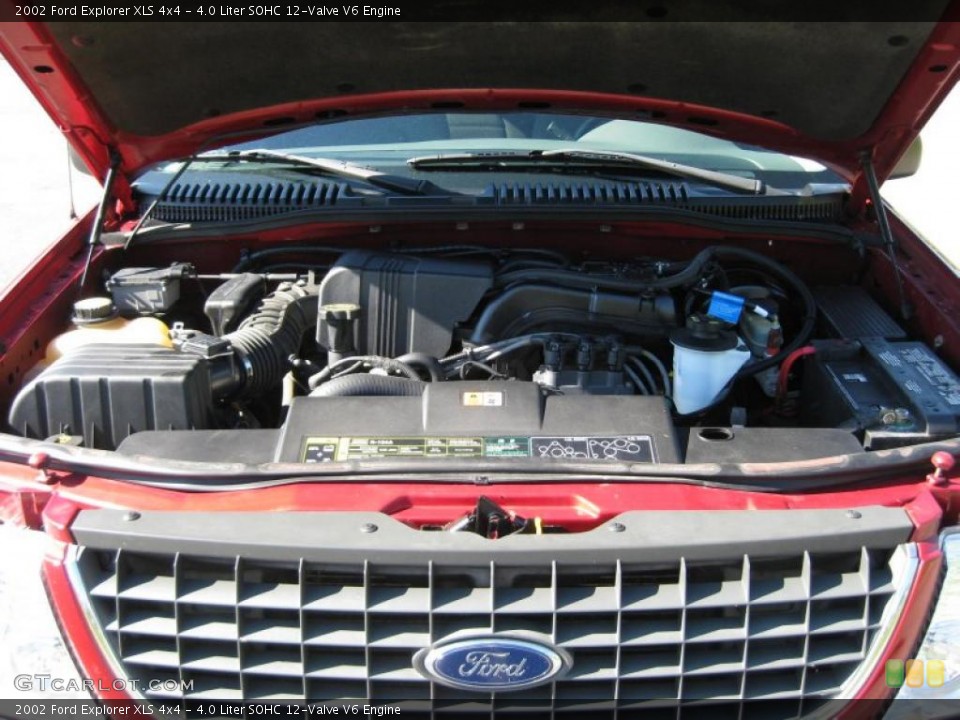 4.0 Liter SOHC 12-Valve V6 Engine for the 2002 Ford Explorer #37778420