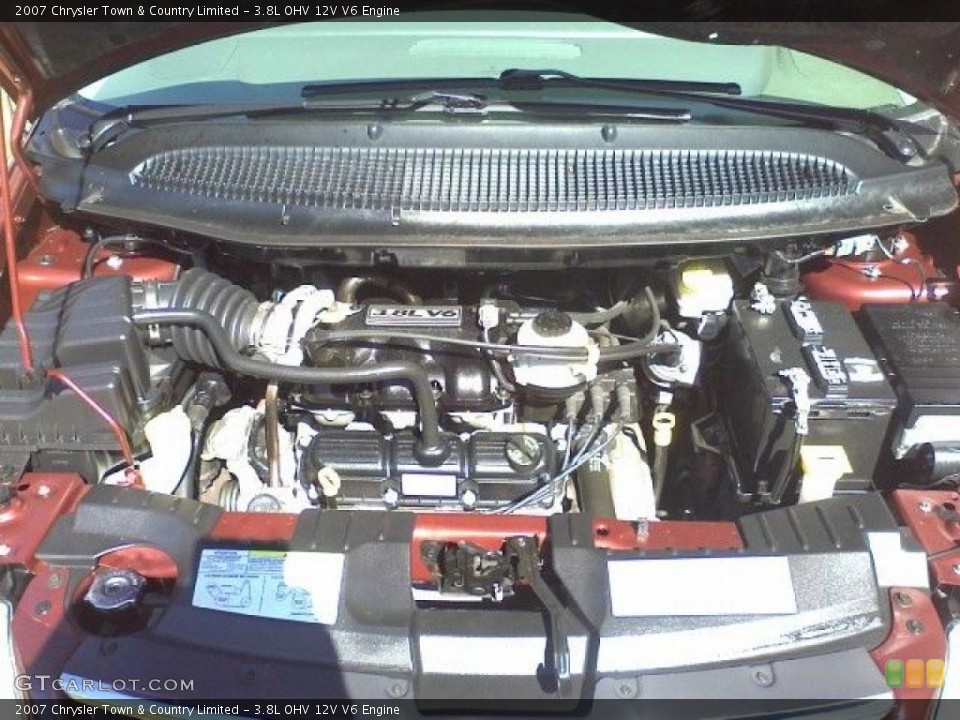 3.8L OHV 12V V6 Engine for the 2007 Chrysler Town & Country #37783340
