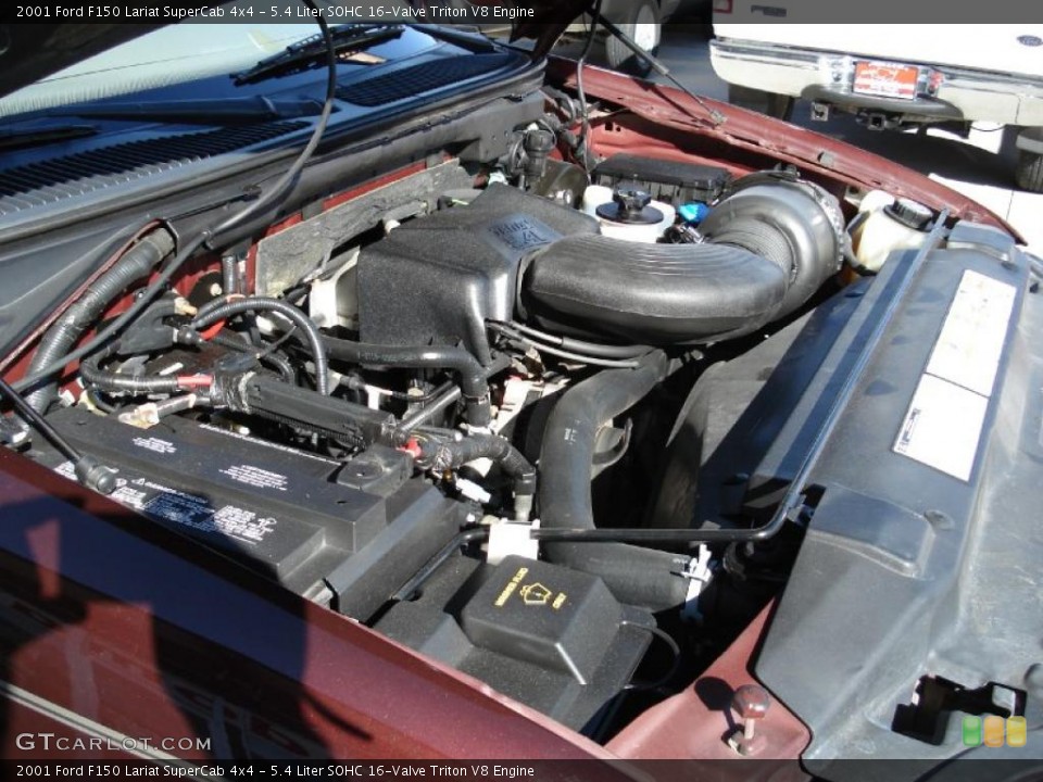 5.4 Liter SOHC 16-Valve Triton V8 Engine for the 2001 Ford F150 #37790374