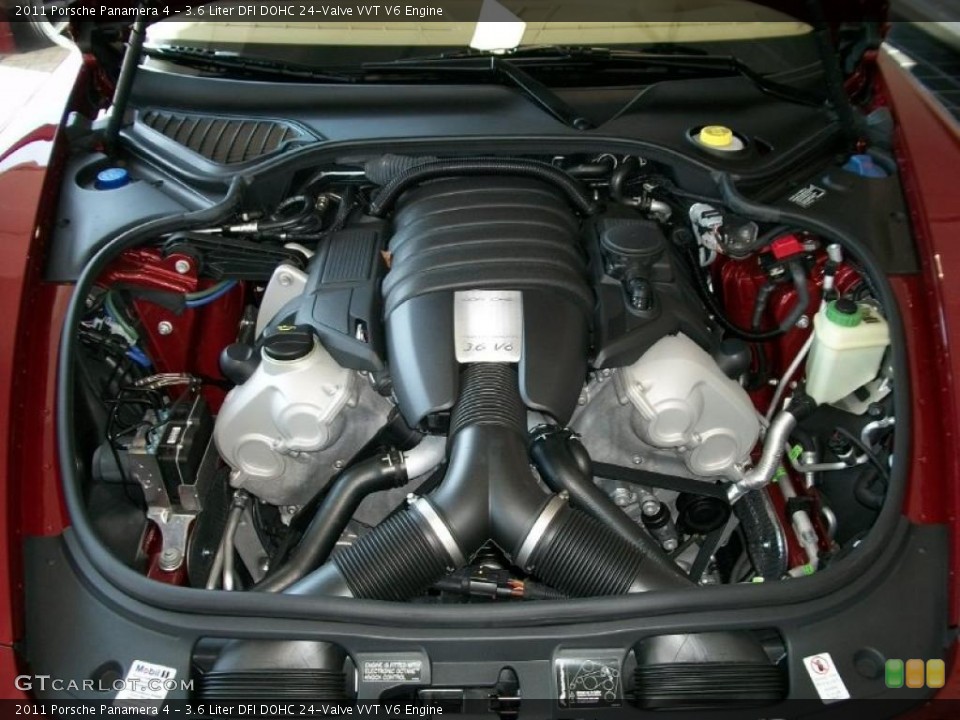 3.6 Liter DFI DOHC 24-Valve VVT V6 Engine for the 2011 Porsche Panamera #37797156