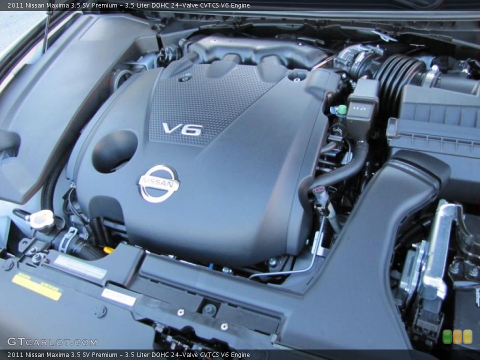 3.5 Liter DOHC 24-Valve CVTCS V6 Engine for the 2011 Nissan Maxima #37798424