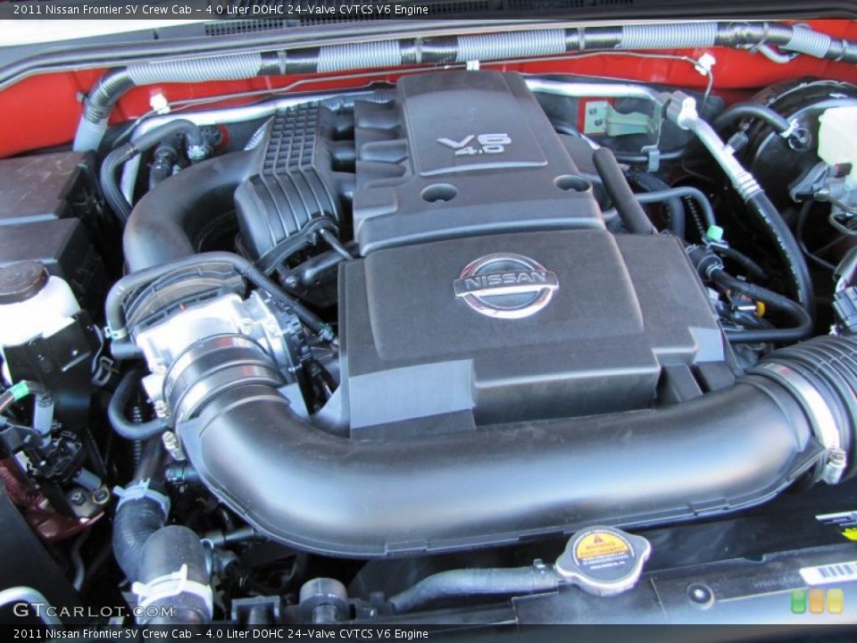 4.0 Liter DOHC 24-Valve CVTCS V6 Engine for the 2011 Nissan Frontier #37800748