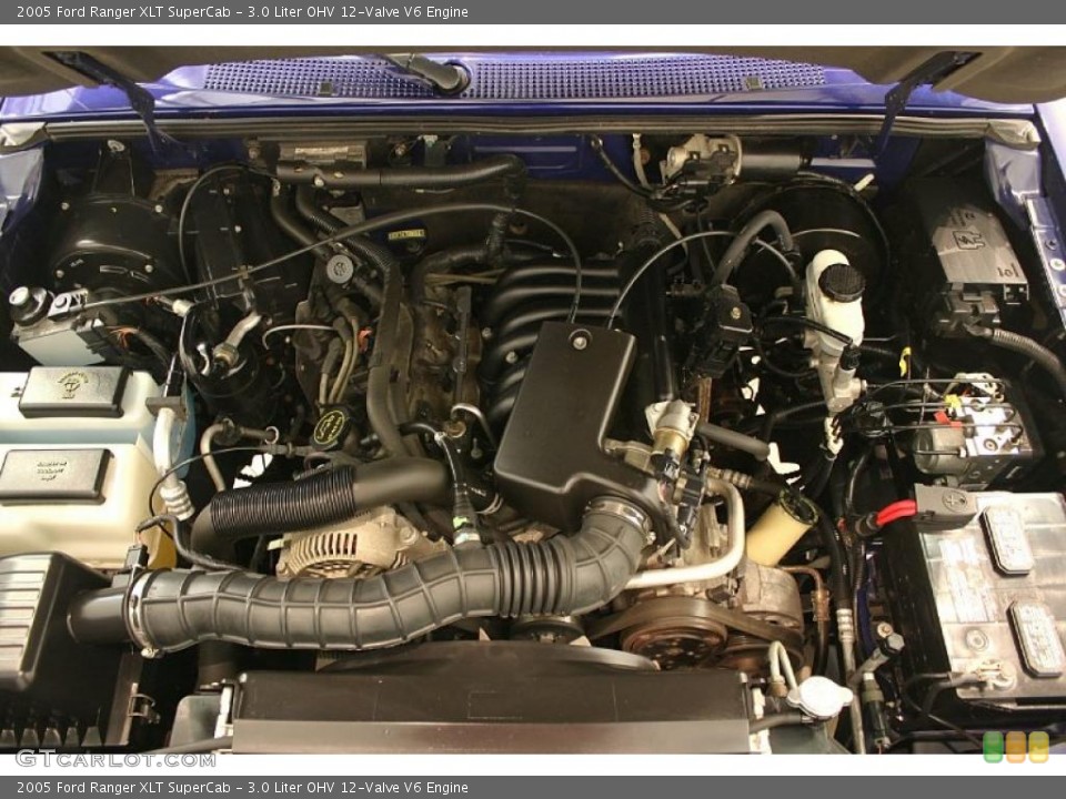 3.0 Liter OHV 12-Valve V6 Engine for the 2005 Ford Ranger #37800752