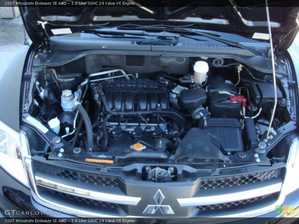 3.8 Liter SOHC 24 Valve V6 Engine for the 2007 Mitsubishi Endeavor #37804156