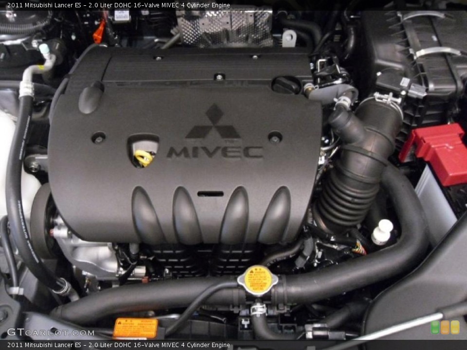 2.0 Liter DOHC 16-Valve MIVEC 4 Cylinder Engine for the 2011 Mitsubishi Lancer #37806316