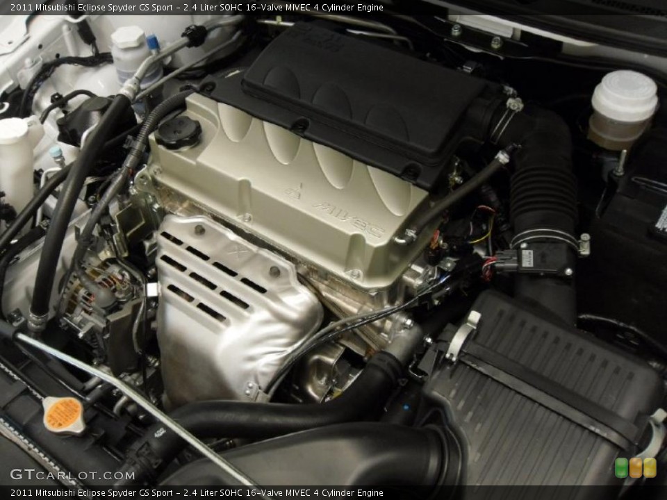 2.4 Liter SOHC 16-Valve MIVEC 4 Cylinder Engine for the 2011 Mitsubishi Eclipse #37806660