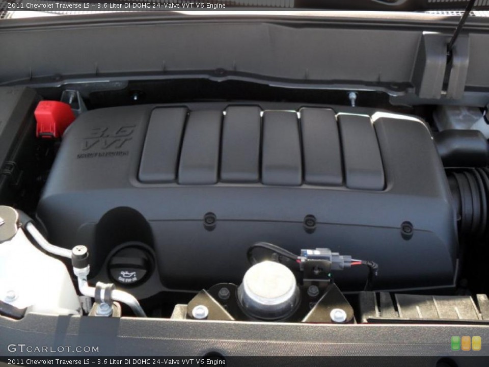 3.6 Liter DI DOHC 24-Valve VVT V6 Engine for the 2011 Chevrolet Traverse #37813136