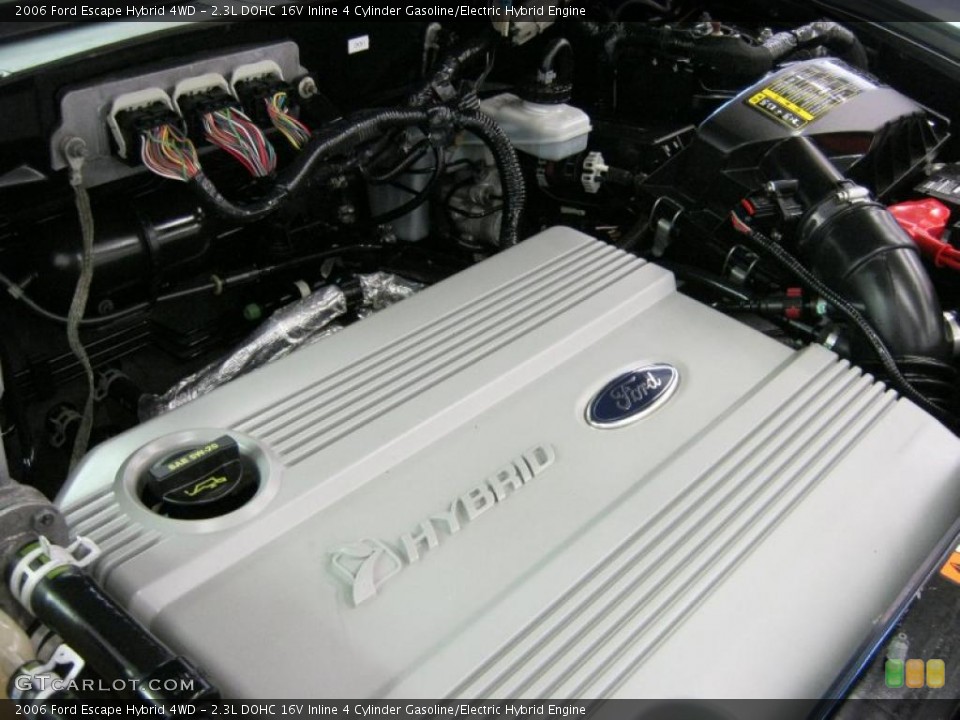 2.3L DOHC 16V Inline 4 Cylinder Gasoline/Electric Hybrid Engine for the 2006 Ford Escape #37824338