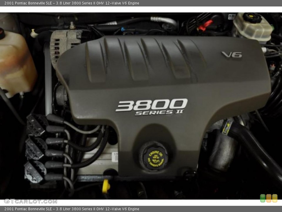 3.8 Liter 3800 Series II OHV 12-Valve V6 Engine for the 2001 Pontiac Bonneville #37826238