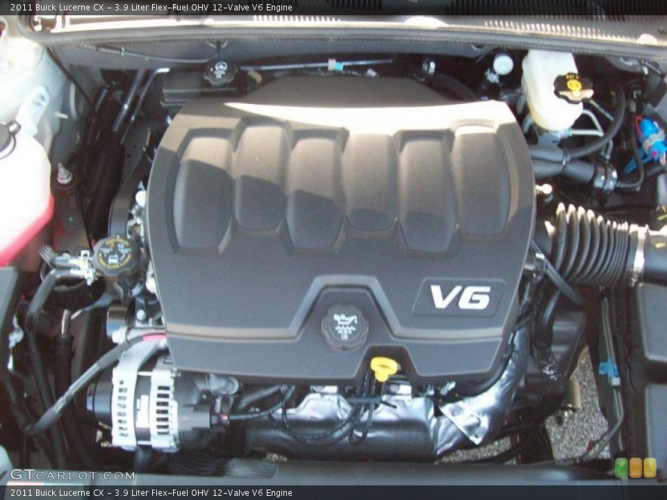 3.9 Liter Flex-Fuel OHV 12-Valve V6 Engine for the 2011 Buick Lucerne #37842255