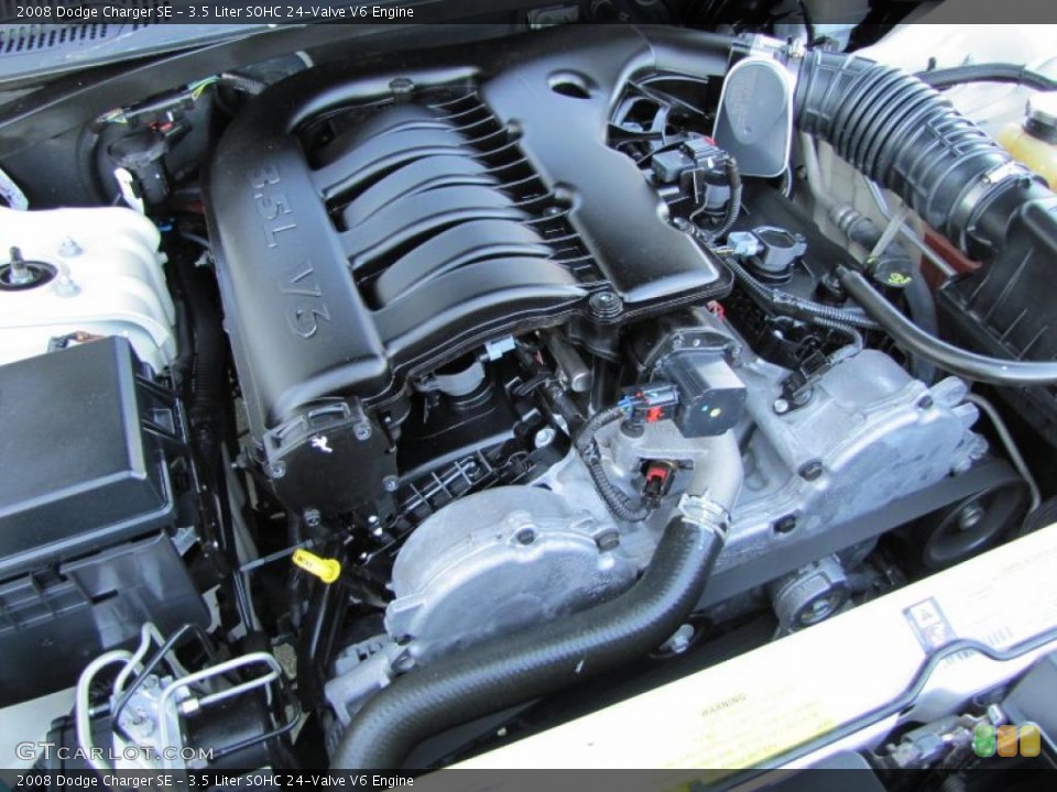 3.5 Liter SOHC 24-Valve V6 Engine for the 2008 Dodge Charger #37842863