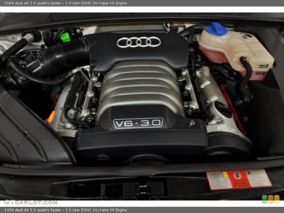 3.0 Liter DOHC 30-Valve V6 Engine for the 2004 Audi A4 #37844527
