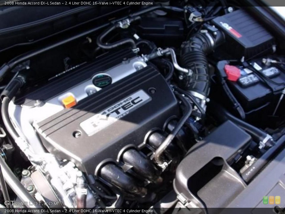 2.4 Liter DOHC 16-Valve i-VTEC 4 Cylinder Engine for the 2008 Honda Accord #37845455
