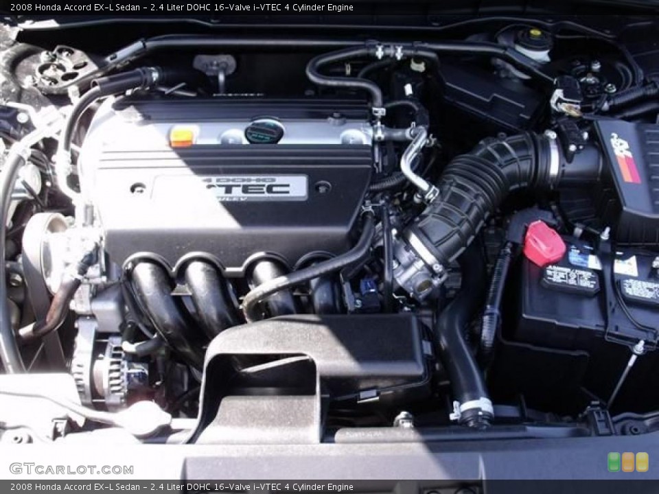 2.4 Liter DOHC 16-Valve i-VTEC 4 Cylinder Engine for the 2008 Honda Accord #37845475