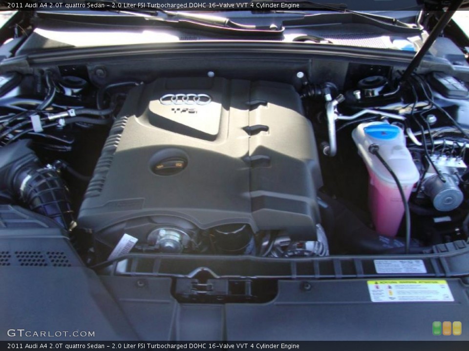 2.0 Liter FSI Turbocharged DOHC 16-Valve VVT 4 Cylinder Engine for the 2011 Audi A4 #37845699