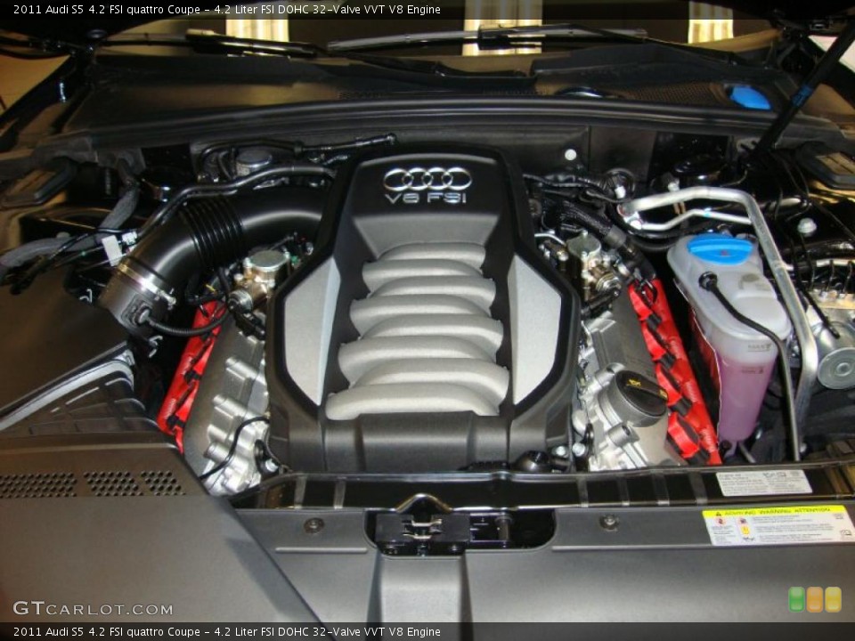 4.2 Liter FSI DOHC 32-Valve VVT V8 Engine for the 2011 Audi S5 #37846179