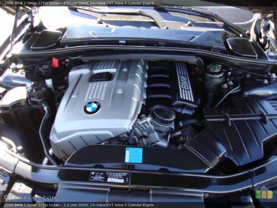 3.0 Liter DOHC 24-Valve VVT Inline 6 Cylinder Engine for the 2006 BMW 3 Series #37850011