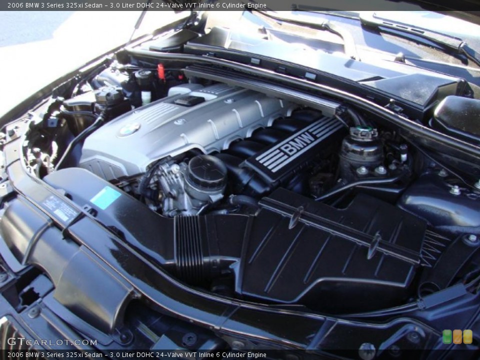 3.0 Liter DOHC 24-Valve VVT Inline 6 Cylinder Engine for the 2006 BMW 3 Series #37850036