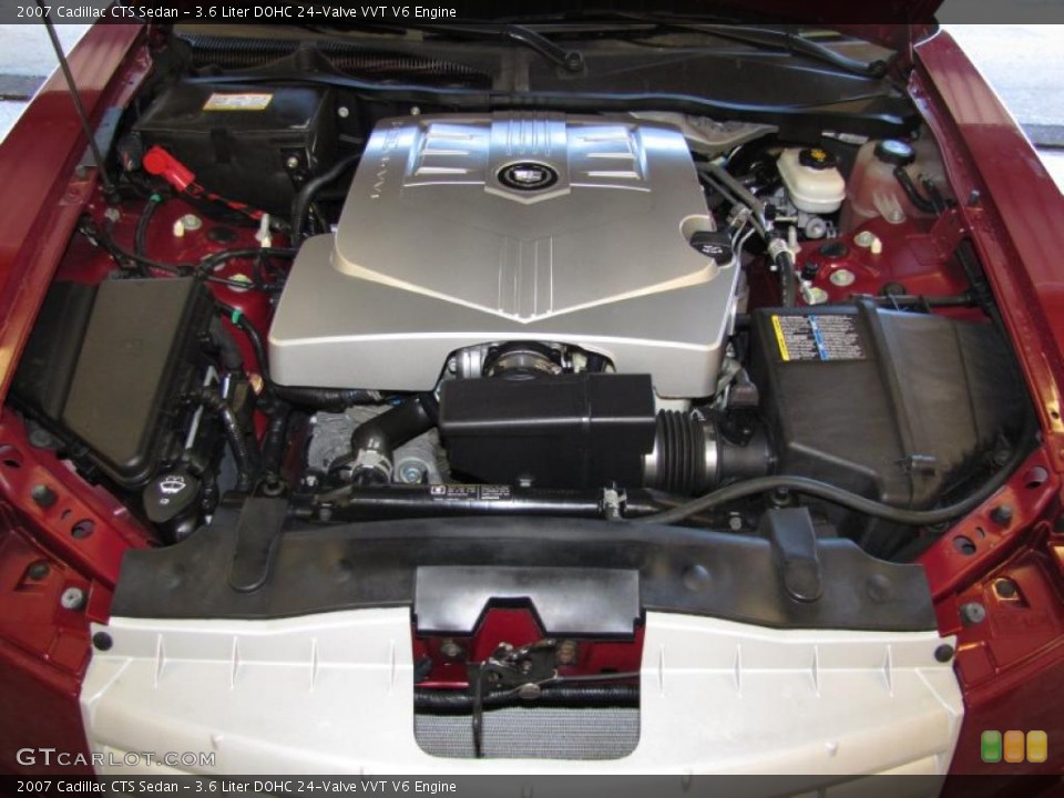 3.6 Liter DOHC 24-Valve VVT V6 Engine for the 2007 Cadillac CTS #37853759