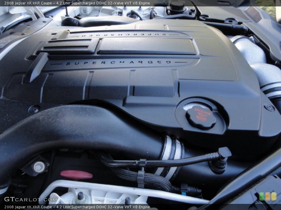 4.2 Liter Supercharged DOHC 32-Valve VVT V8 Engine for the 2008 Jaguar XK #37872200