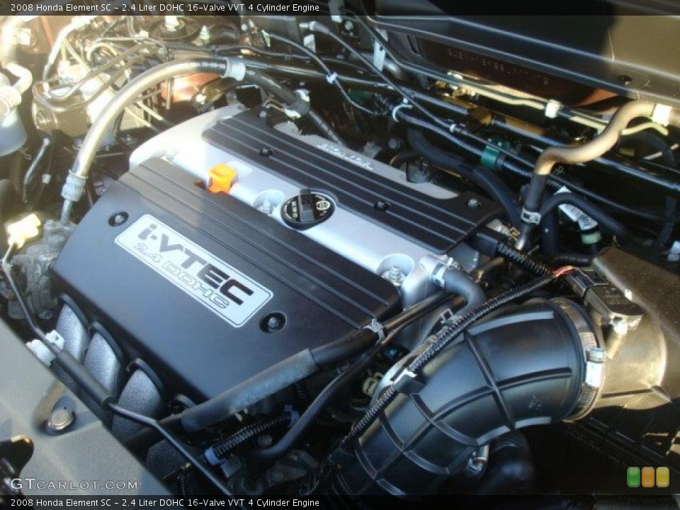 2.4 Liter DOHC 16-Valve VVT 4 Cylinder Engine for the 2008 Honda Element #37879092
