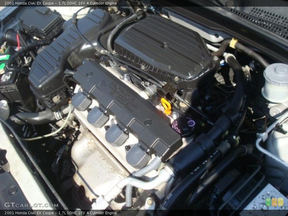 1.7L SOHC 16V 4 Cylinder Engine for the 2001 Honda Civic #37885924