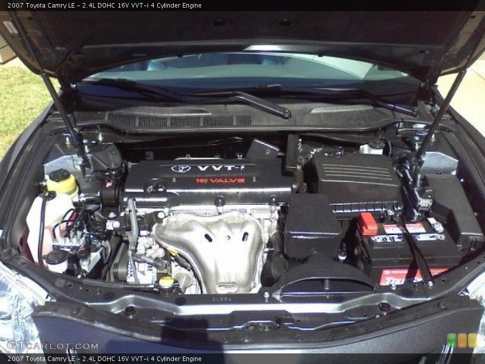 2.4L DOHC 16V VVT-i 4 Cylinder Engine for the 2007 Toyota Camry #37888072