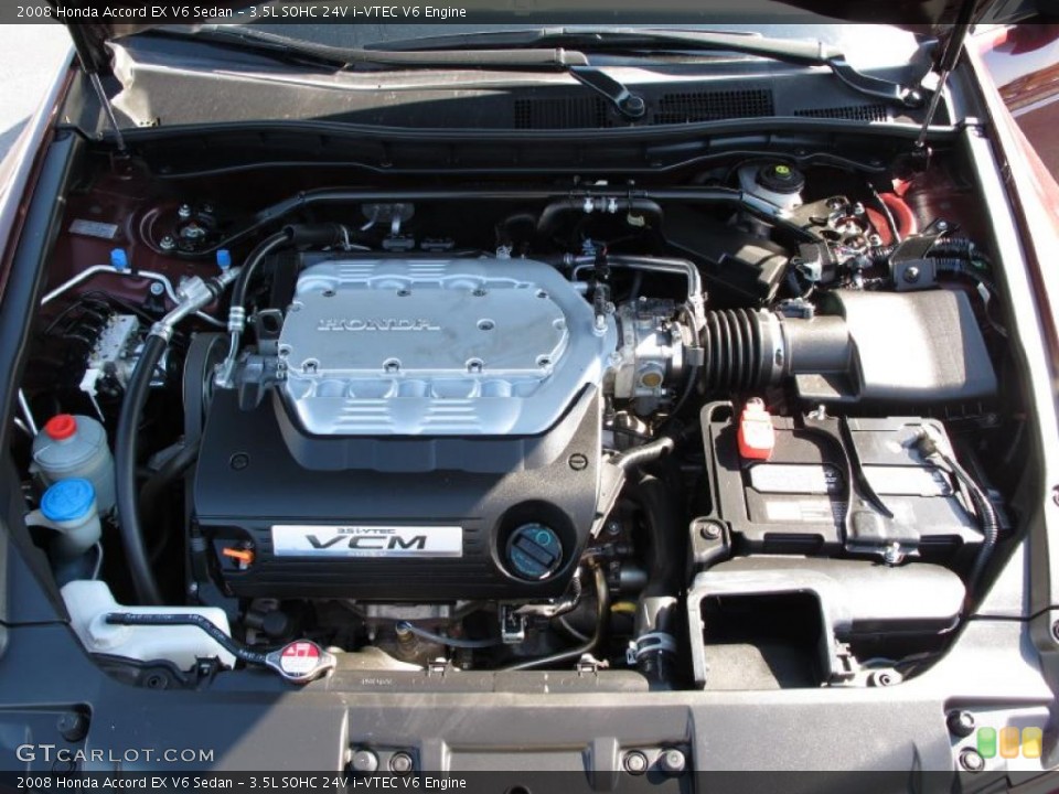3.5L SOHC 24V i-VTEC V6 Engine for the 2008 Honda Accord #37889912