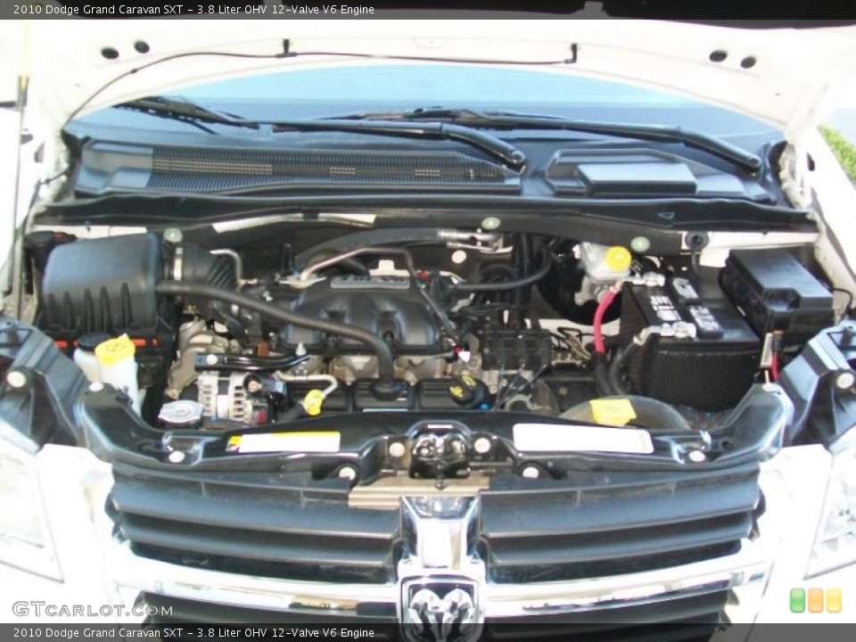3.8 Liter OHV 12-Valve V6 Engine for the 2010 Dodge Grand Caravan #37892860