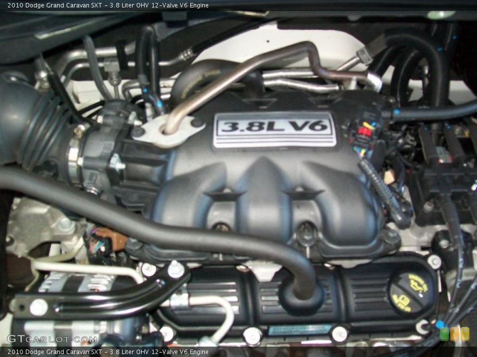 3.8 Liter OHV 12-Valve V6 Engine for the 2010 Dodge Grand Caravan #37892877