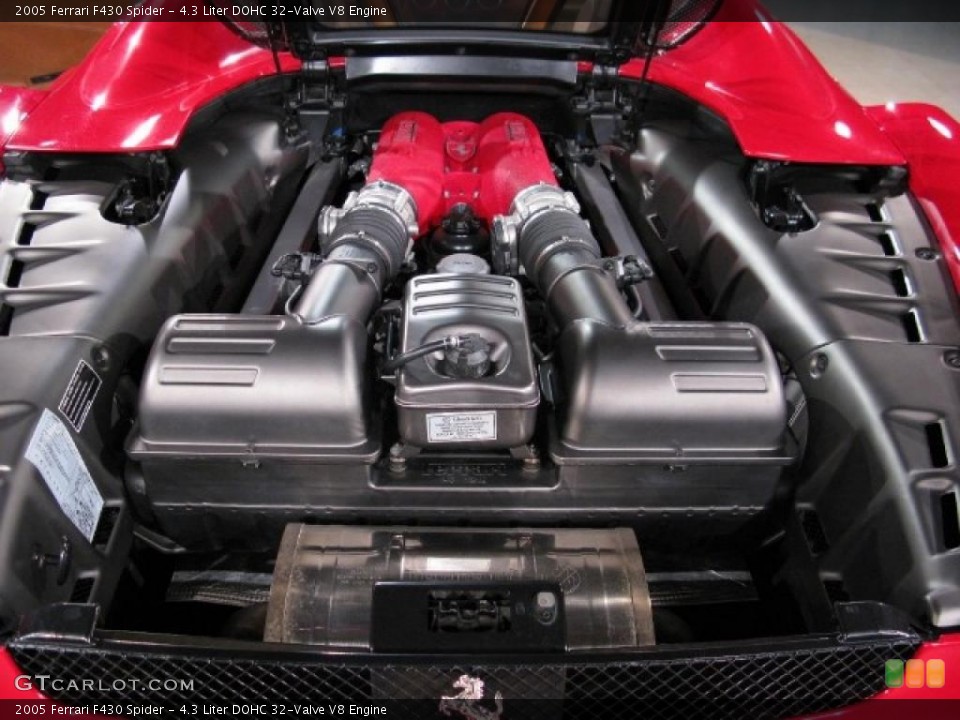 4.3 Liter DOHC 32-Valve V8 Engine for the 2005 Ferrari F430 #37901284