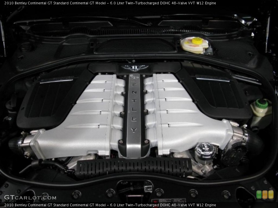 6.0 Liter Twin-Turbocharged DOHC 48-Valve VVT W12 Engine for the 2010 Bentley Continental GT #37901899