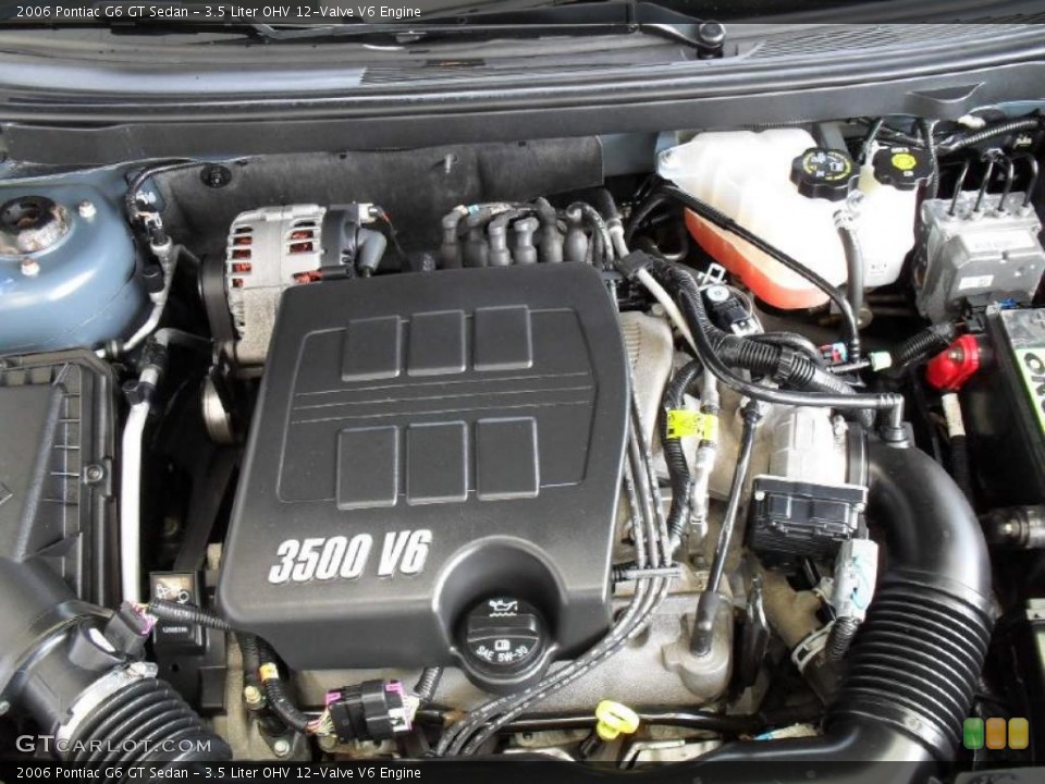 3.5 Liter OHV 12-Valve V6 Engine for the 2006 Pontiac G6 #37905047