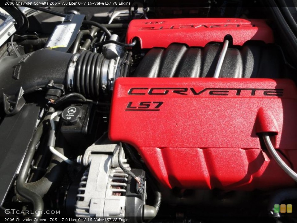 7.0 Liter OHV 16-Valve LS7 V8 Engine for the 2006 Chevrolet Corvette #37907424