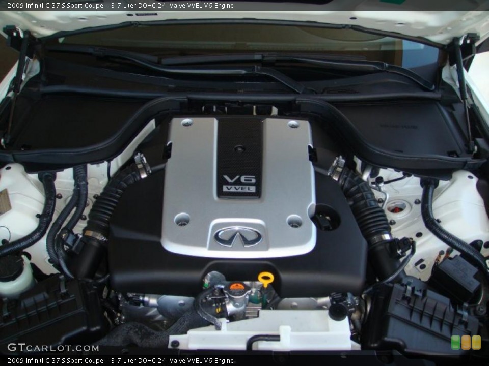 3.7 Liter DOHC 24-Valve VVEL V6 Engine for the 2009 Infiniti G #37909233