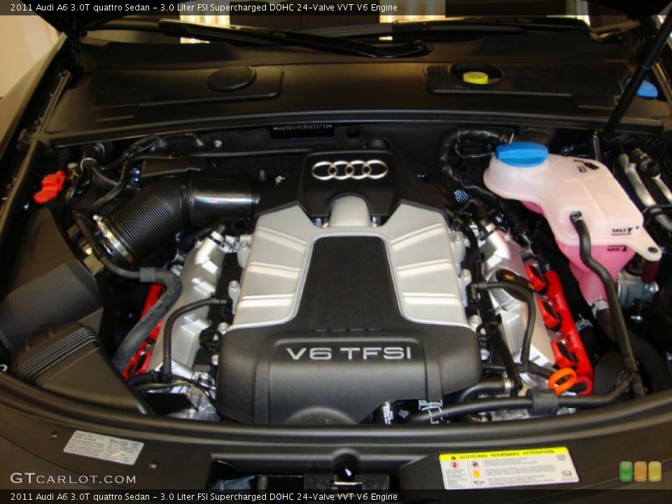 3.0 Liter FSI Supercharged DOHC 24-Valve VVT V6 Engine for the 2011 Audi A6 #37910813