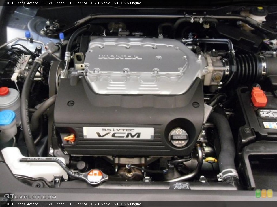 3.5 Liter SOHC 24-Valve i-VTEC V6 Engine for the 2011 Honda Accord #37913137