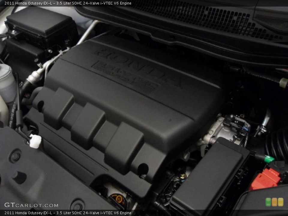 3.5 Liter SOHC 24-Valve i-VTEC V6 Engine for the 2011 Honda Odyssey #37914154