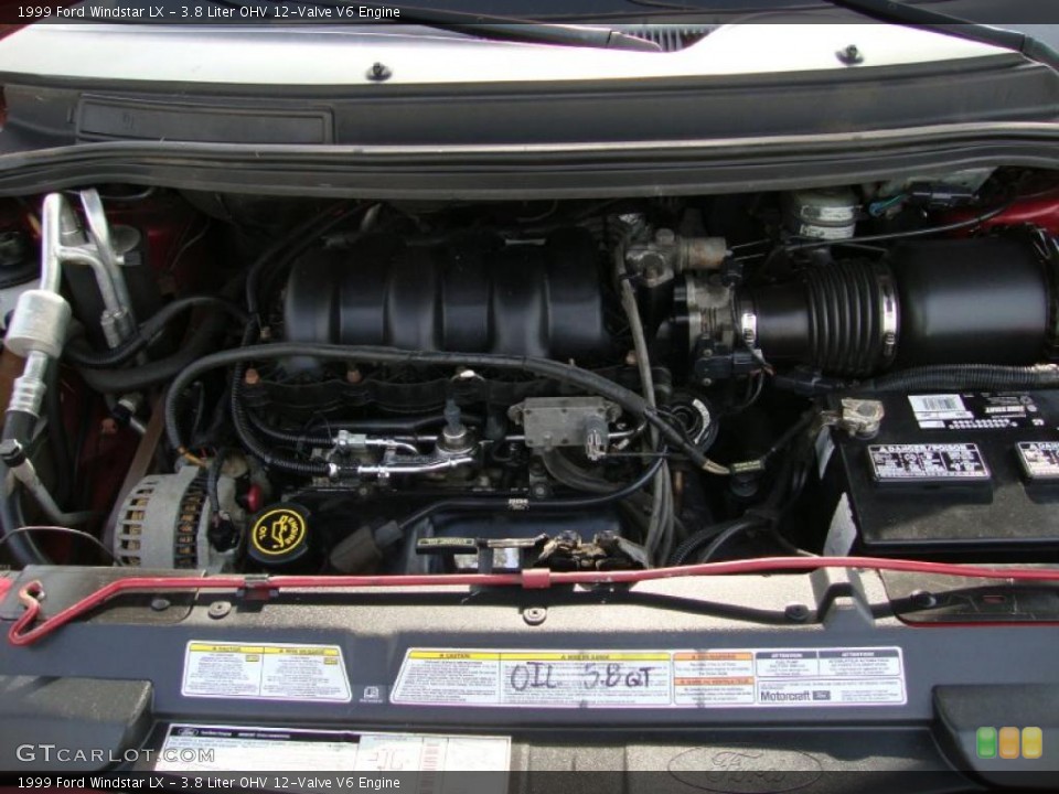 3.8 Liter OHV 12-Valve V6 Engine for the 1999 Ford Windstar #37914410