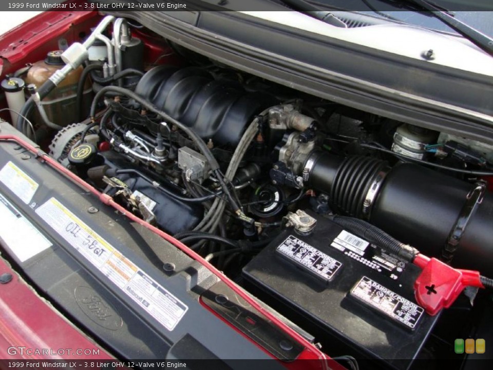 3.8 Liter OHV 12-Valve V6 Engine for the 1999 Ford Windstar #37914426