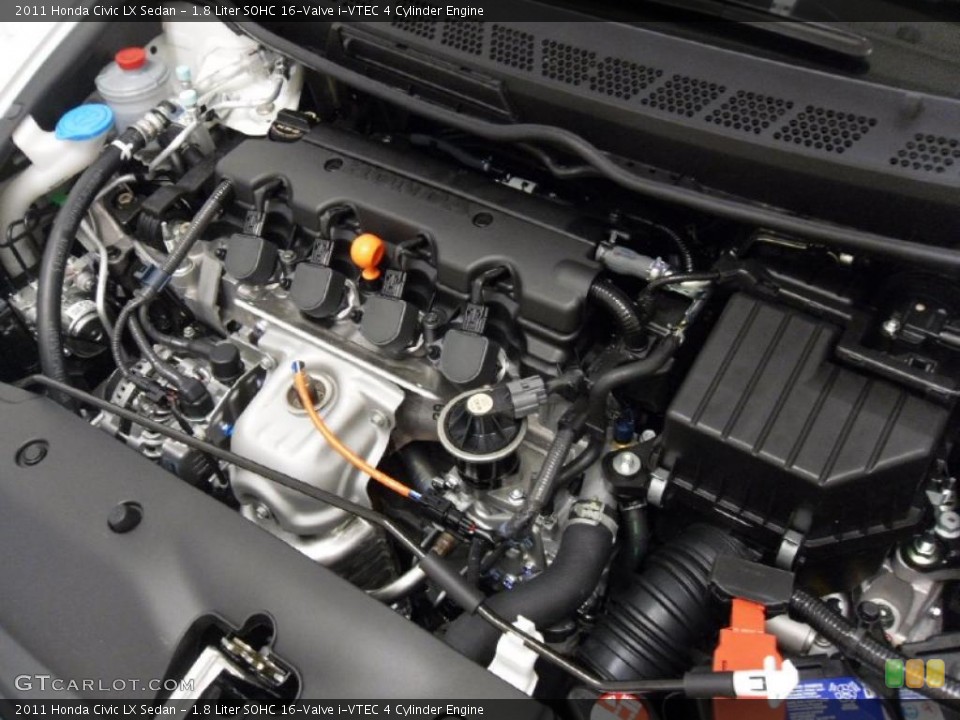 1.8 Liter SOHC 16-Valve i-VTEC 4 Cylinder Engine for the 2011 Honda Civic #37914618